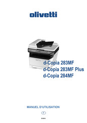 Olivetti d-Copia 284MF Manuel D'utilisation