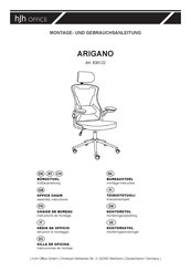 hjh OFFICE ARIGANO 830122 Instructions De Montage