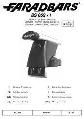 FARAD Bars BS 052 - 1 Instructions De Montage