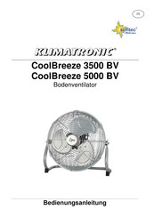 Suntec Wellness KLIMATRONIC CoolBreeze 3500 BV Mode D'emploi