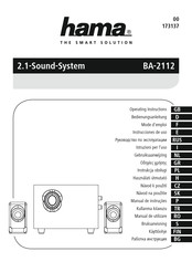 Hama BA-2112 Mode D'emploi