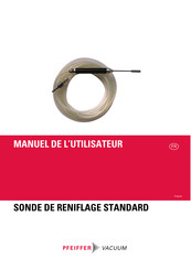 Pfeiffer Vacuum SONDE DE RENIFLAGE STANDARD Manuel De L'utilisateur