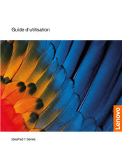 Lenovo IdeaPad 1 15IGL7 Guide D'utilisation
