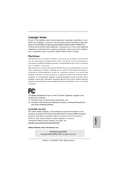 ASROCK A785GMH/128M Instructions D'installation