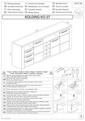 Woltra KOLDING KO-37 Notice De Montage