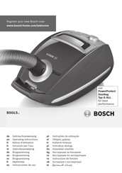 Bosch BSGL53191 Notice D'utilisation