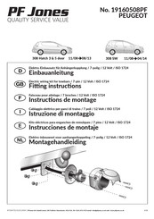 PF Jones 19160508PF Instructions De Montage