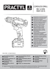 practyl 18SD1-30.1A Notice De Montage, Utilisation Et Entretien