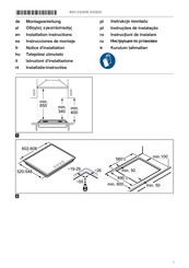 Bosch PRY6A6B70Q Notice D'installation