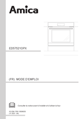 Amica ED57521OPX Mode D'emploi