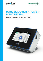 VIEWEG eco-CONTROL EC200 2.0 Manuel D'utilisation Et D'entretien