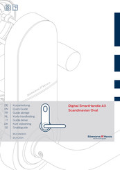 Simons Voss Technologies Digital SmartHandle AX Guide Abrégé