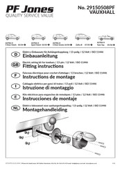 PF Jones 29150508PF Instructions De Montage