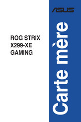 Asus ROG STRIX X299-XE GAMING Mode D'emploi