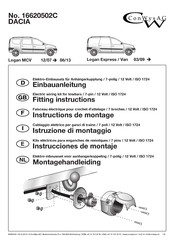 ConWys AG 16620502C Instructions De Montage