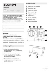 STACK-ON PS-7-B Instructions