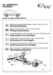 ConWys AG 26080507C Instructions De Montage