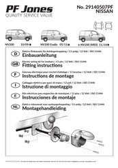 PF Jones 29140507PF Instructions De Montage