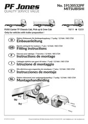 PF Jones 19130532PF Instructions De Montage