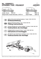 Jaeger 12500527J Instructions De Montage