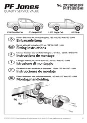 PF Jones 29130501PF Instructions De Montage