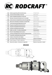 RODCRAFT RC2530 Notice D'utilisation/Indications De Sécurité