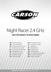 Carson Night Racer 500404220 Avertissement De Sécurité