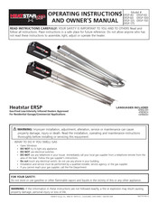 HeatStar ERSP-125 Instructions D'utilisation Et Manuel Du Propriétaire