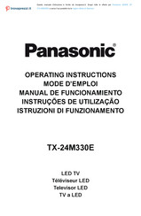 Panasonic M330E Mode D'emploi