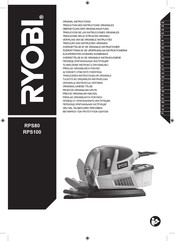 Ryobi RPS100 Traduction Des Instructions Originales