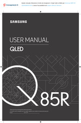 Samsung Q85R Manuel D'utilisation
