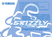 Yamaha GRIZZLY 550 FI Manuel Du Propriétaire