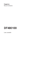 Gaggenau DF480100 Manuel D'utilisation