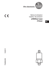 IFM Efector 500 PP00 E Serie Notice D'utilisation