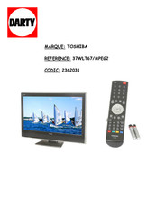 Toshiba REGZA WLT67 Serie Manuel Du Propriétaire
