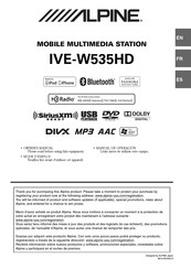 Alpine IVE-W535HD Mode D'emploi