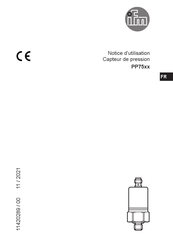 IFM PP75 Serie Notice D'utilisation
