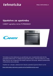 Candy FCPK606X Notice D'emploi Et D'installation