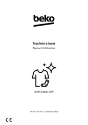 Beko B3WFU584110W Manuel D'utilisation