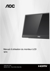 AOC 16T2 Manuel D'utilisation