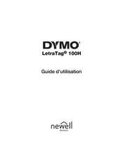 Dymo LetraTag 100H Guide D'utilisation