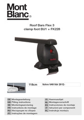 Mont Blanc Flex 3 BU1 + FK228 Instructions De Montage