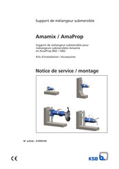 KSB Amamix 200 Notice De Service / Montage