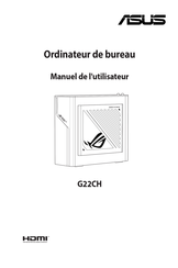 Asus G22CH Manuel De L'utilisateur