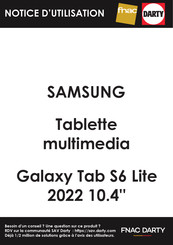 Samsung SM-P613 Mode D'emploi