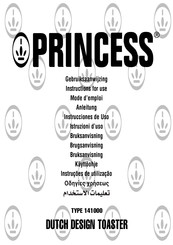 Princess 141000 Mode D'emploi