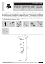 ML MEBLE CLERMONT 03 Notice De Montage