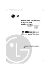 LG HT762TZ-A2 Manuel D'utilisation