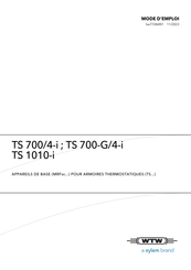 Xylem wtw TS 700/4-i Mode D'emploi