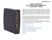 Arris Touchstone TG852 Guide D'utilisation